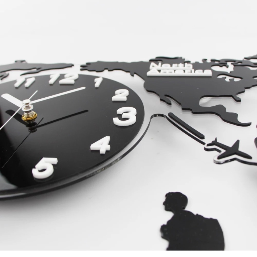 3D wall clock - Picture 5 of 6
